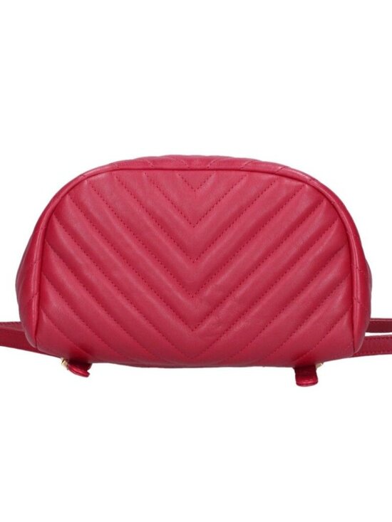 Chanel Chevron Lambskin Backpack